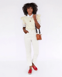 1.5in Cotton Webbing Crossbody Strap in Black - Bliss Boutiques