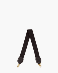 1.5in Cotton Webbing Shoulder Strap in Black - Bliss Boutiques
