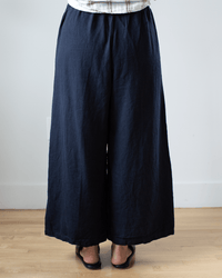CP Shades Cropped Wendy Pant in Ink Hemp Blend