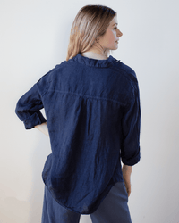 CP Shades Joss - Overdyed Chambray in Midnight