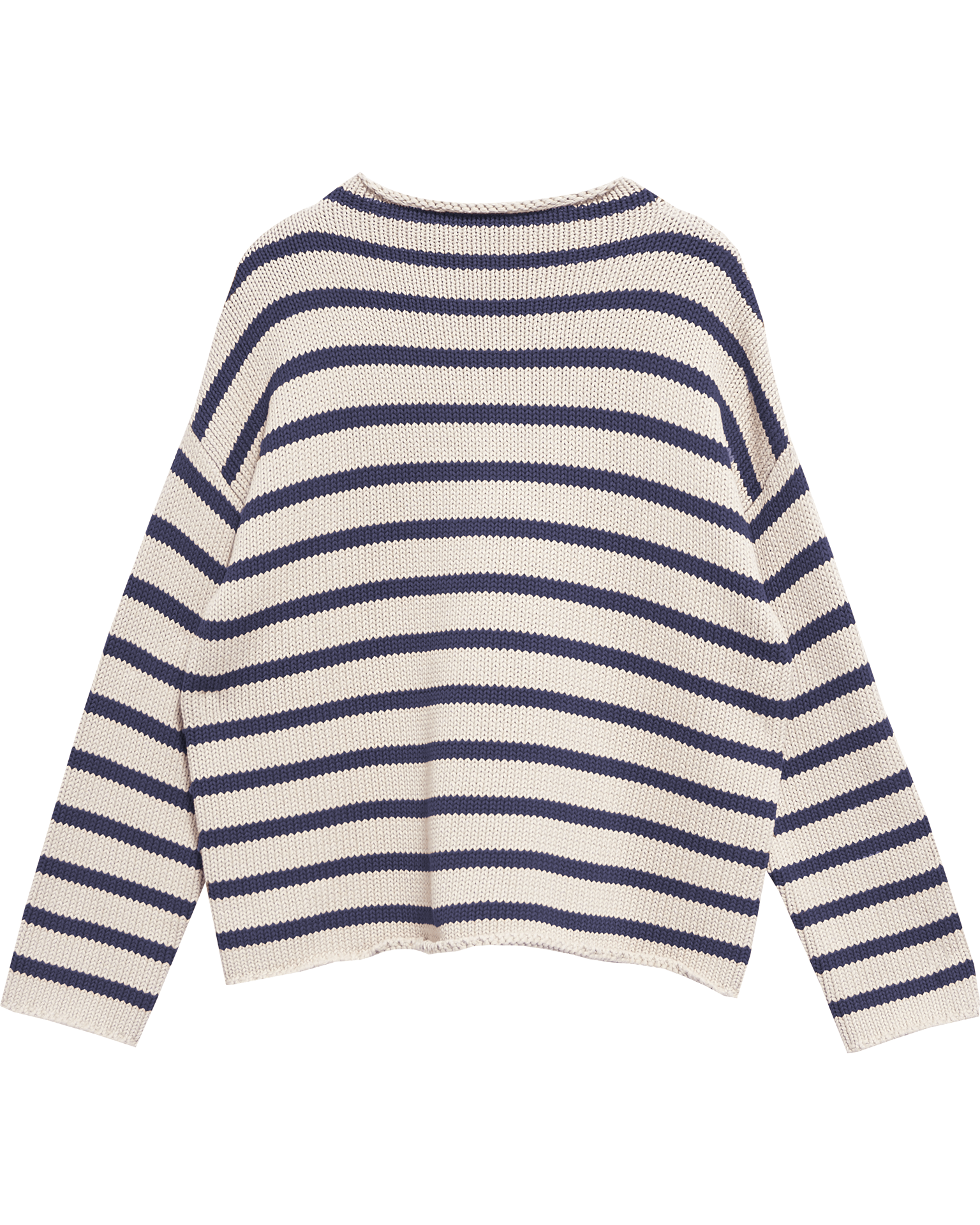 Demylee Lamis Stripe Sweater in Natural/Navy