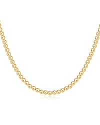 enewton 17" Choker Classic Gold 4mm Bead