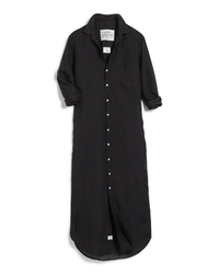 Rory Dress in Black Distressed Famous Denim - Bliss Boutiques