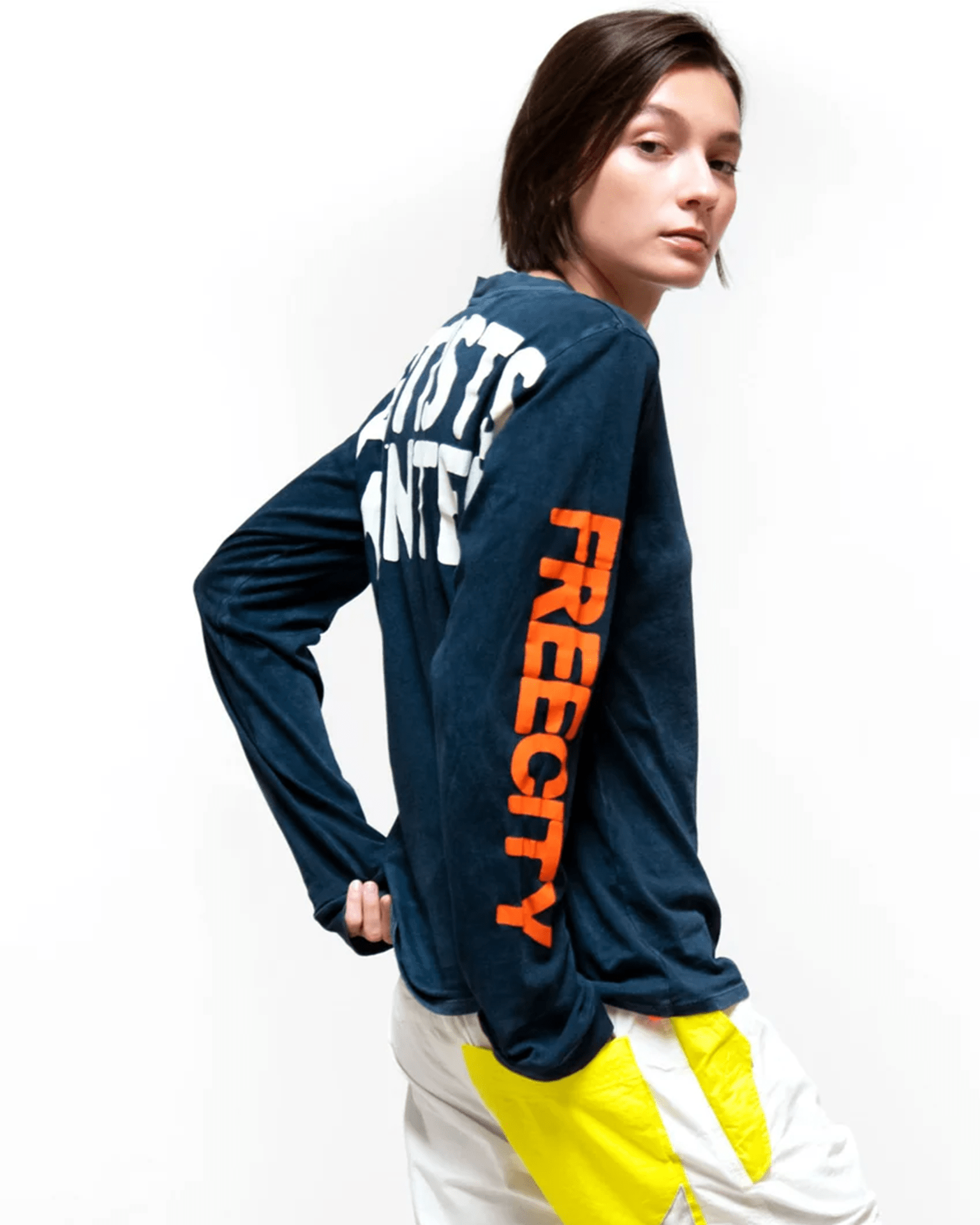 Free City AW Supervintage L/S Tee in Deep Space