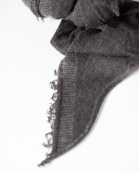 Grisal Love Cashmere Scarf in Brown Top X Charcoal