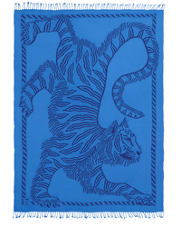 Inoui Editions Fouta 140 3D Mantra in Blue