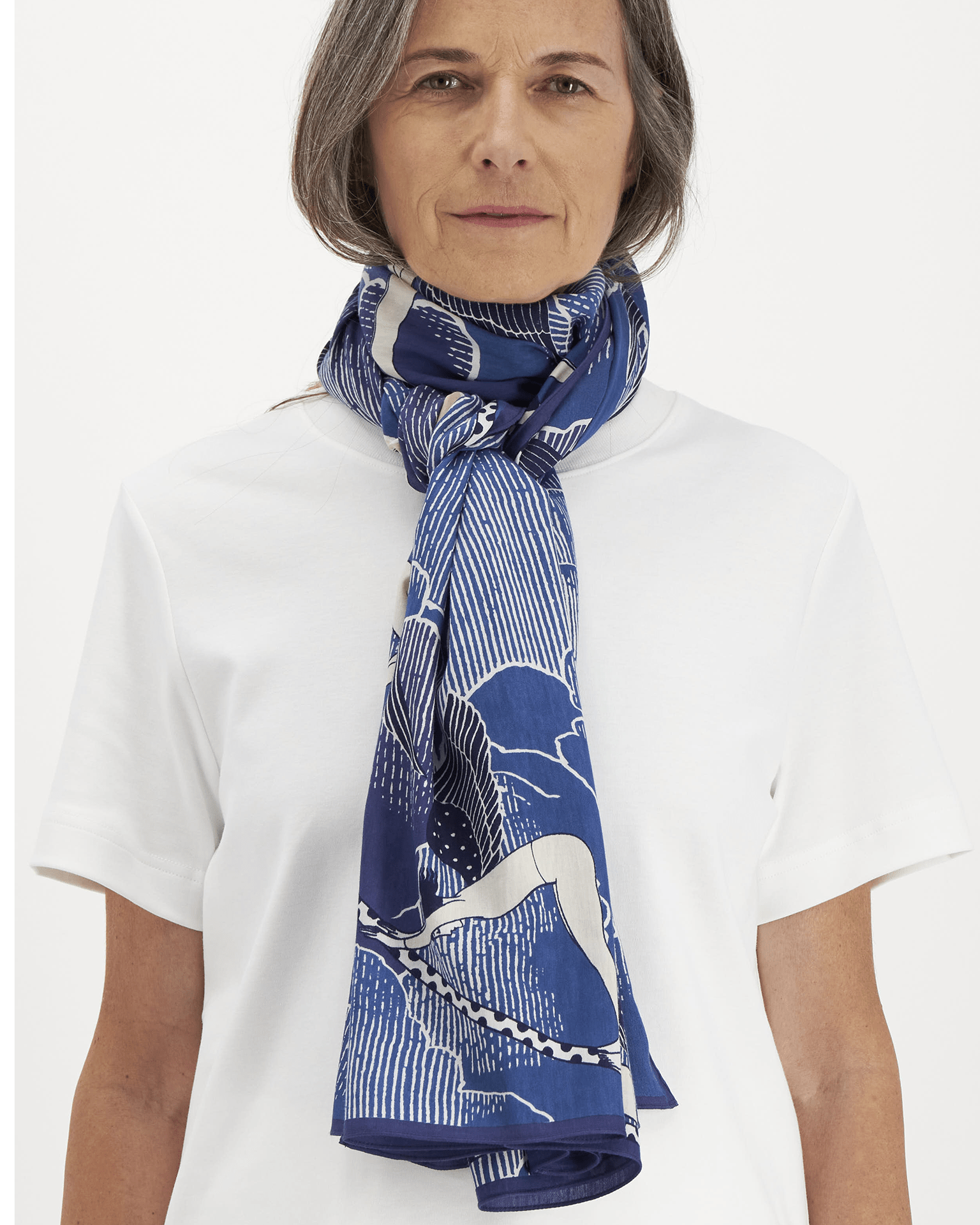 Inoui Editions Scarf 100 Yoga in Blue