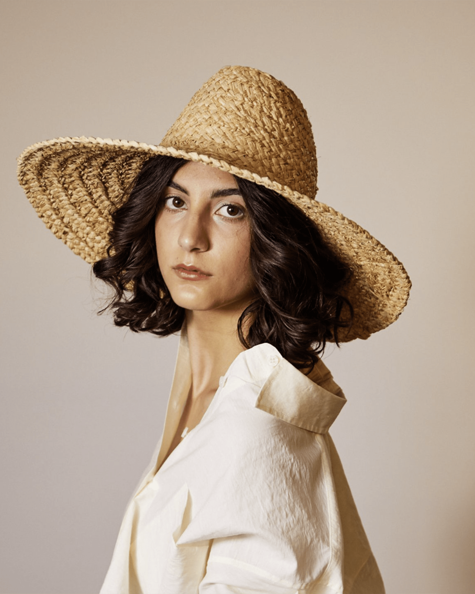 Lola Hats Fiscolo in Natural