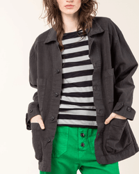 Prairie Underground Clothing Canvas Task Jacket in Tunnel