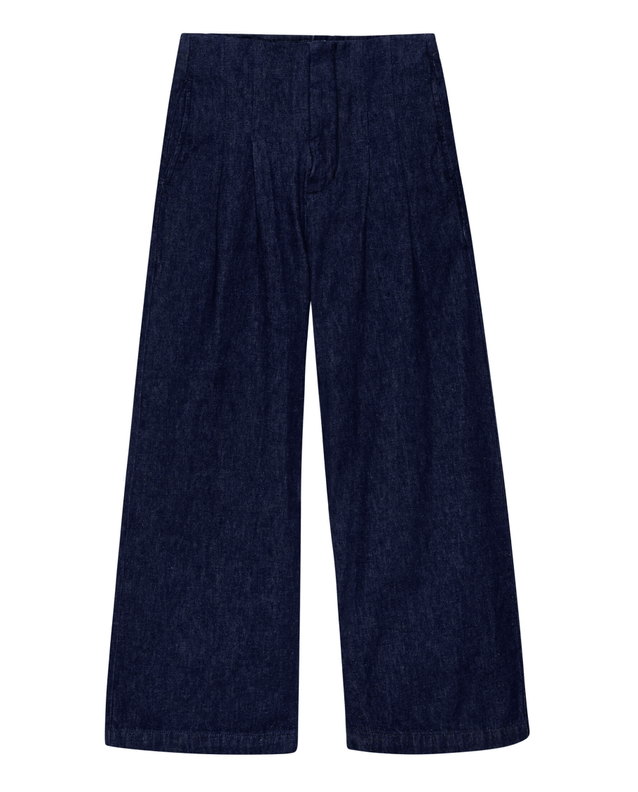 the Great The Sculpted Trouser in Rinse Wash