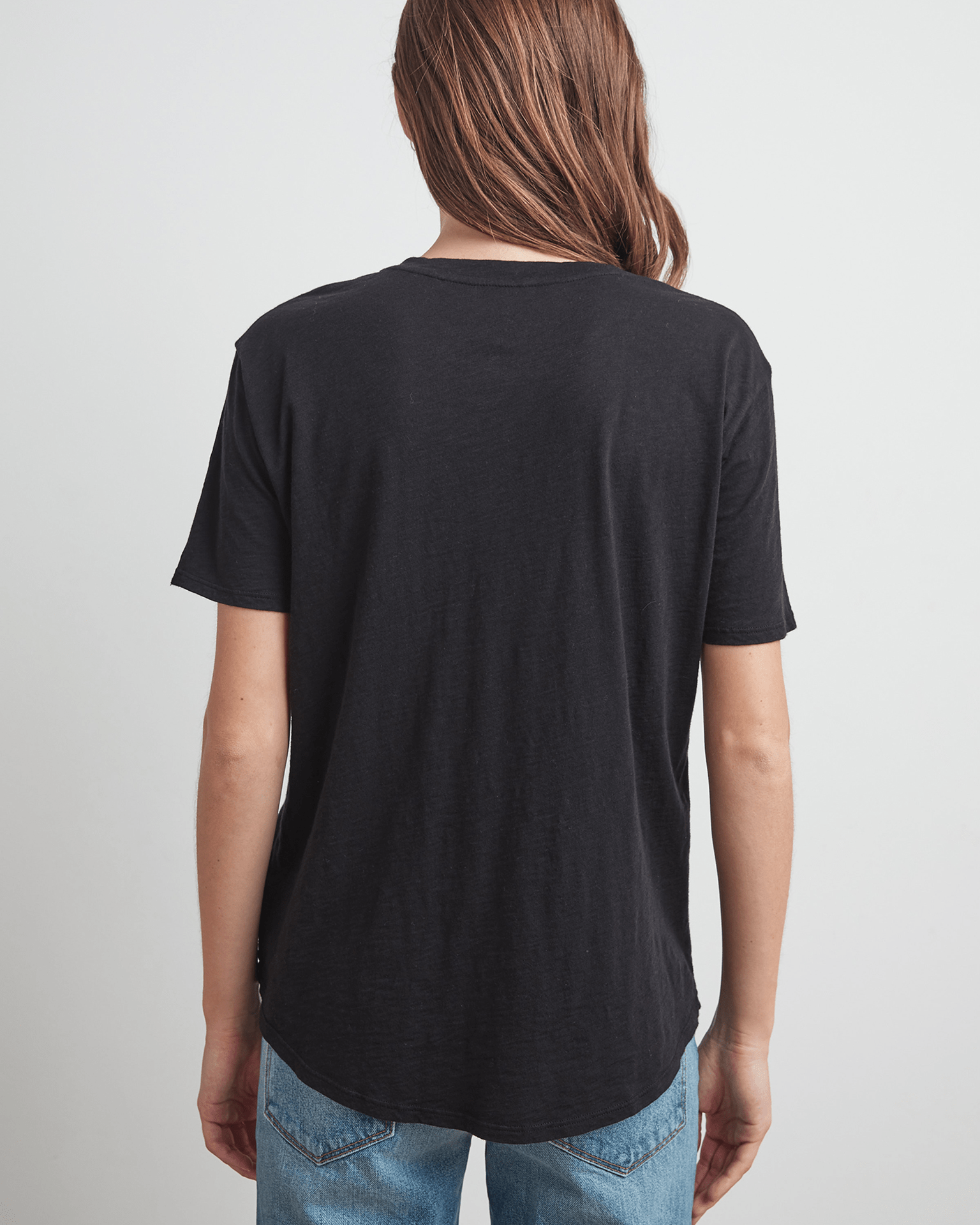 Velvet by Graham & Spencer Tera S/S Tee in Black