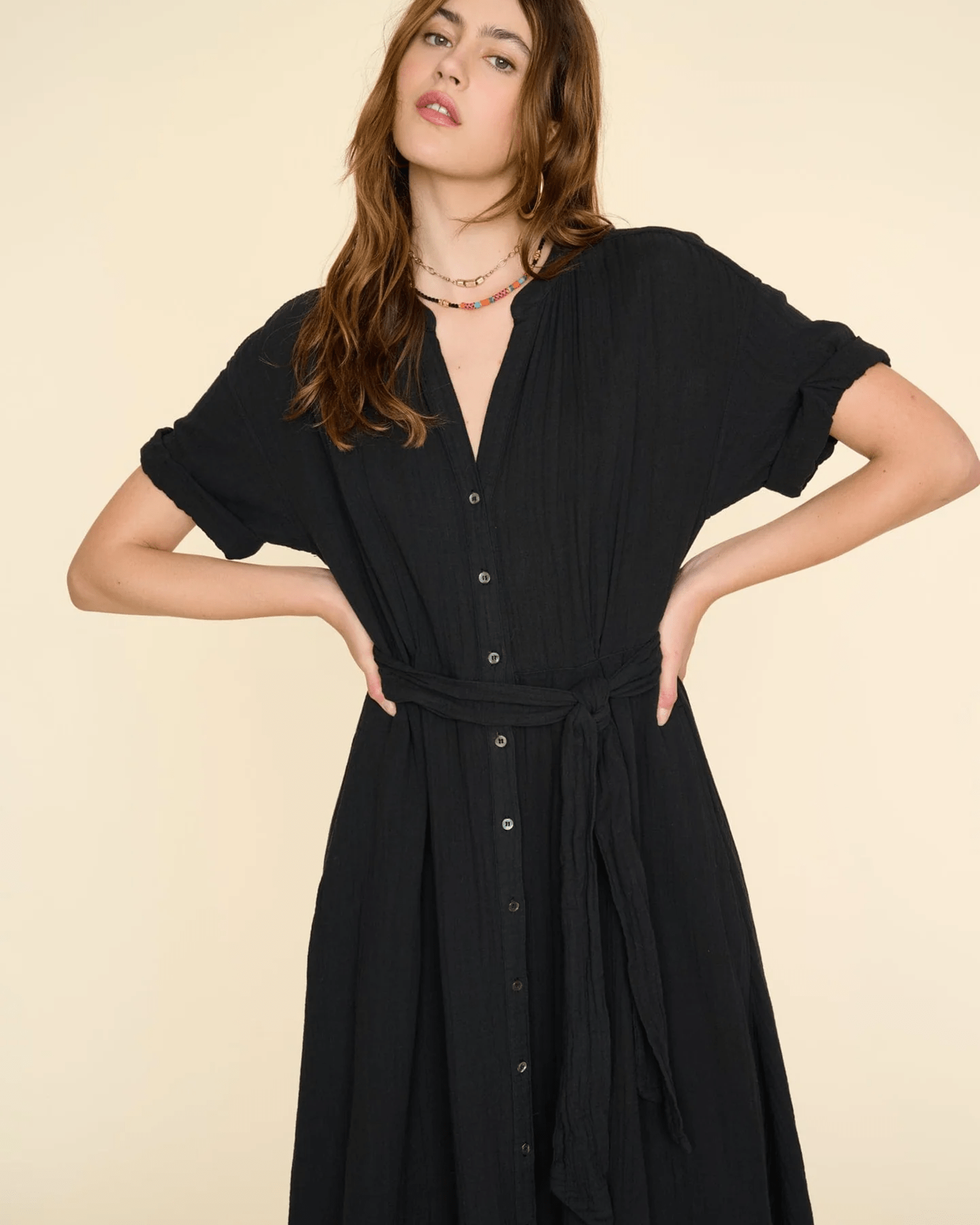 XiRENA Cate Dress in Black
