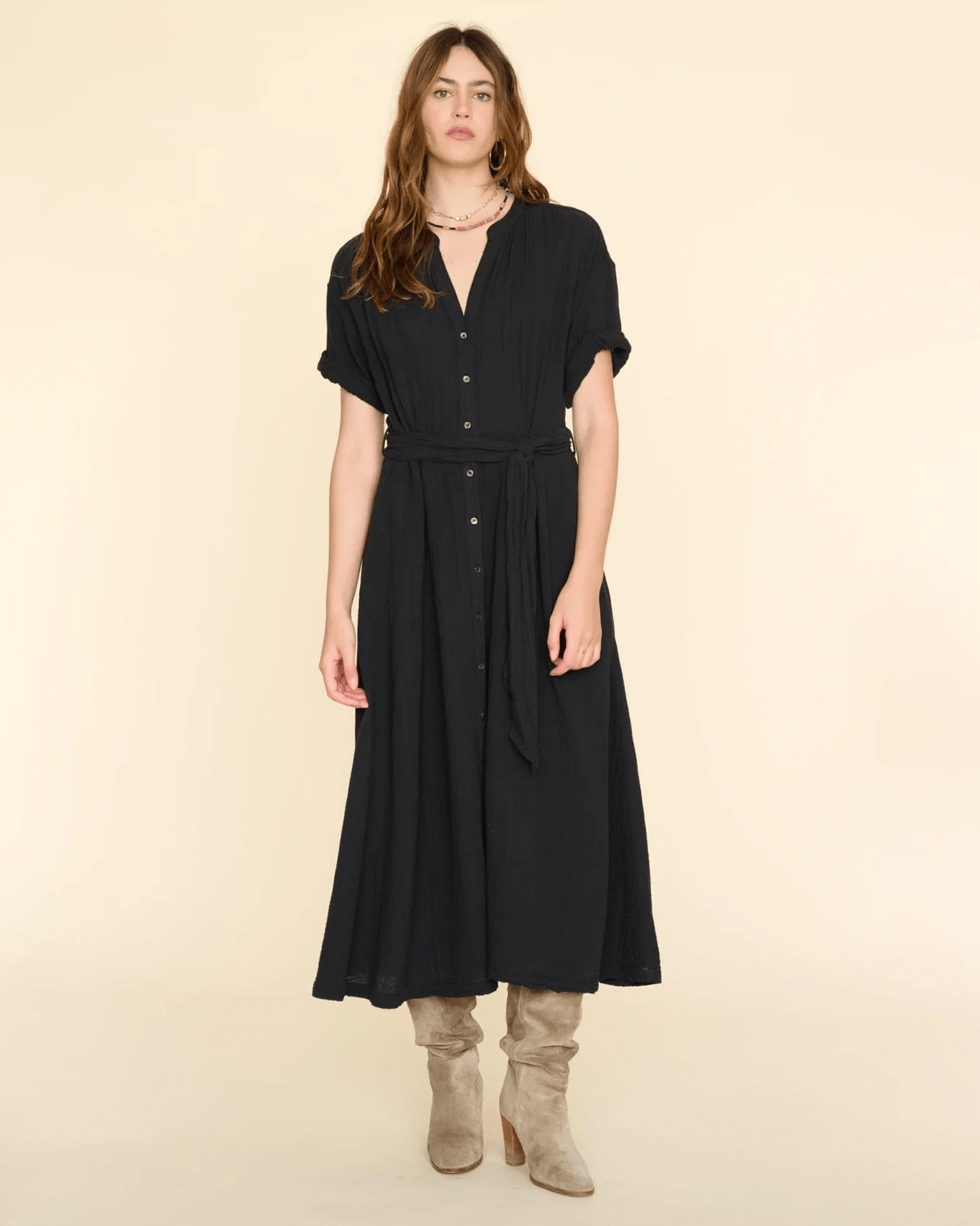 XiRENA Cate Dress in Black