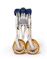 Business & Pleasure Co Home Beach Cart - Laurens Navy Stripe