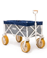 Business & Pleasure Co Home Beach Cart - Laurens Navy Stripe