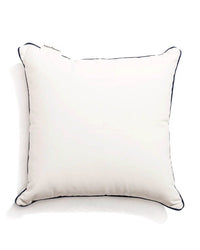 Business & Pleasure Co Small Square Throw Pillow - Rivie White