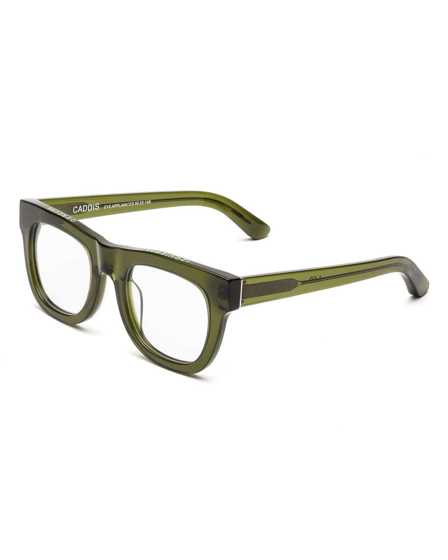 CADDIS D28 Reading Glasses in Heritage Green