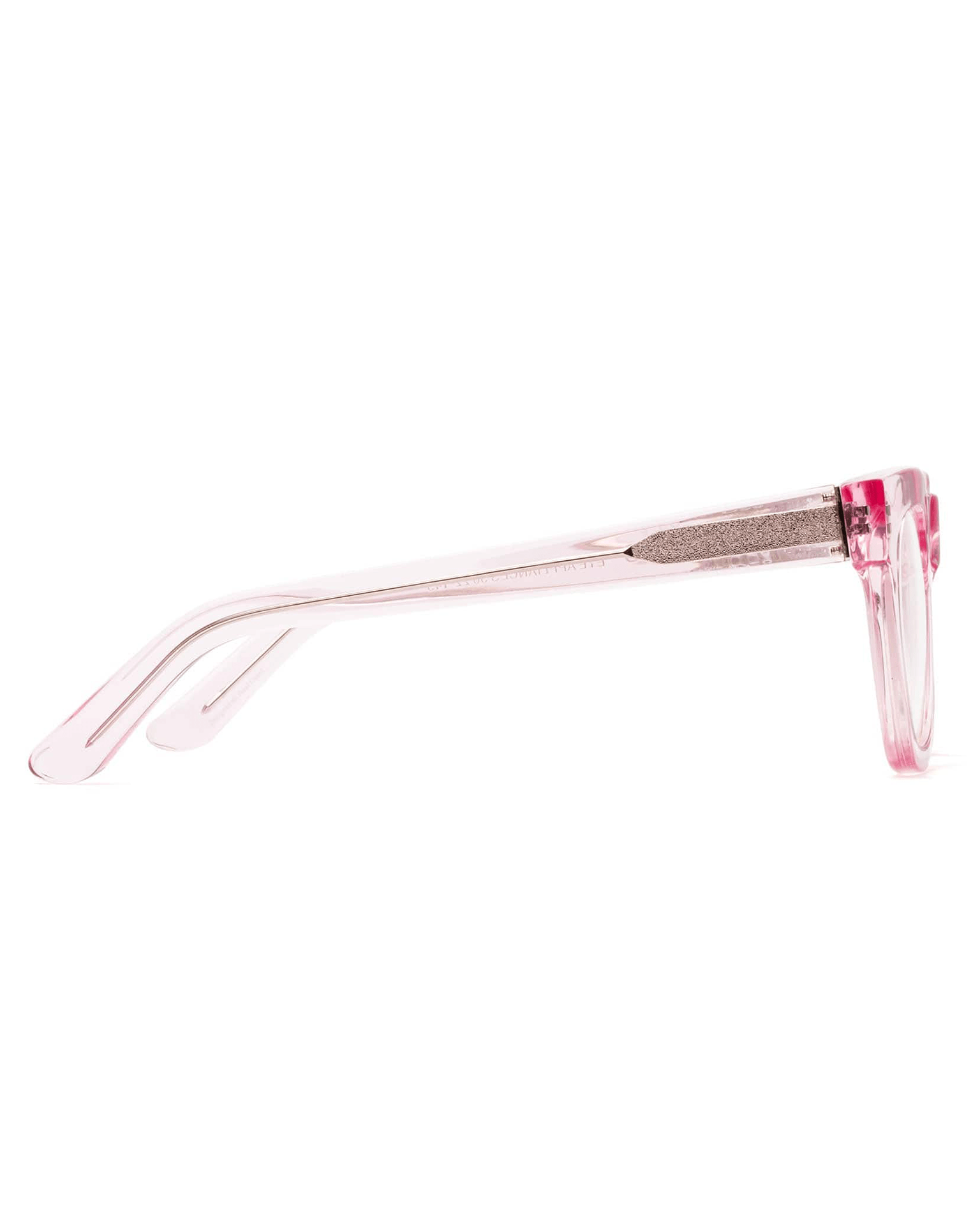 CADDIS D28 Reading Glasses in Polished Clear Pink