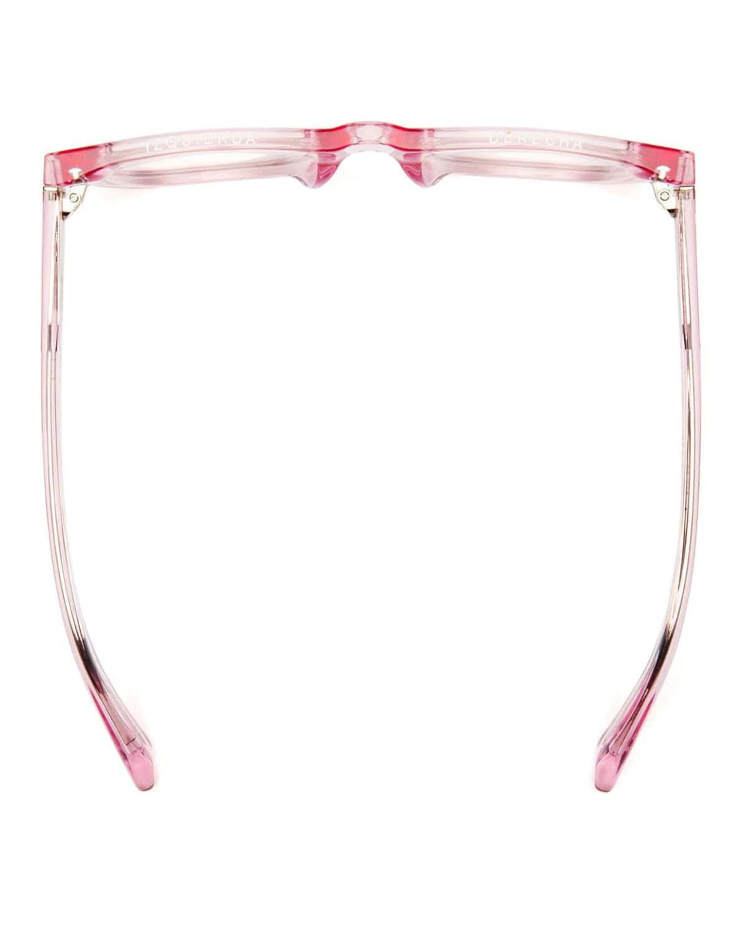 CADDIS D28 Reading Glasses in Polished Clear Pink