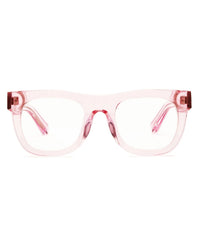 CADDIS D28 Reading Glasses in Polished Clear Pink