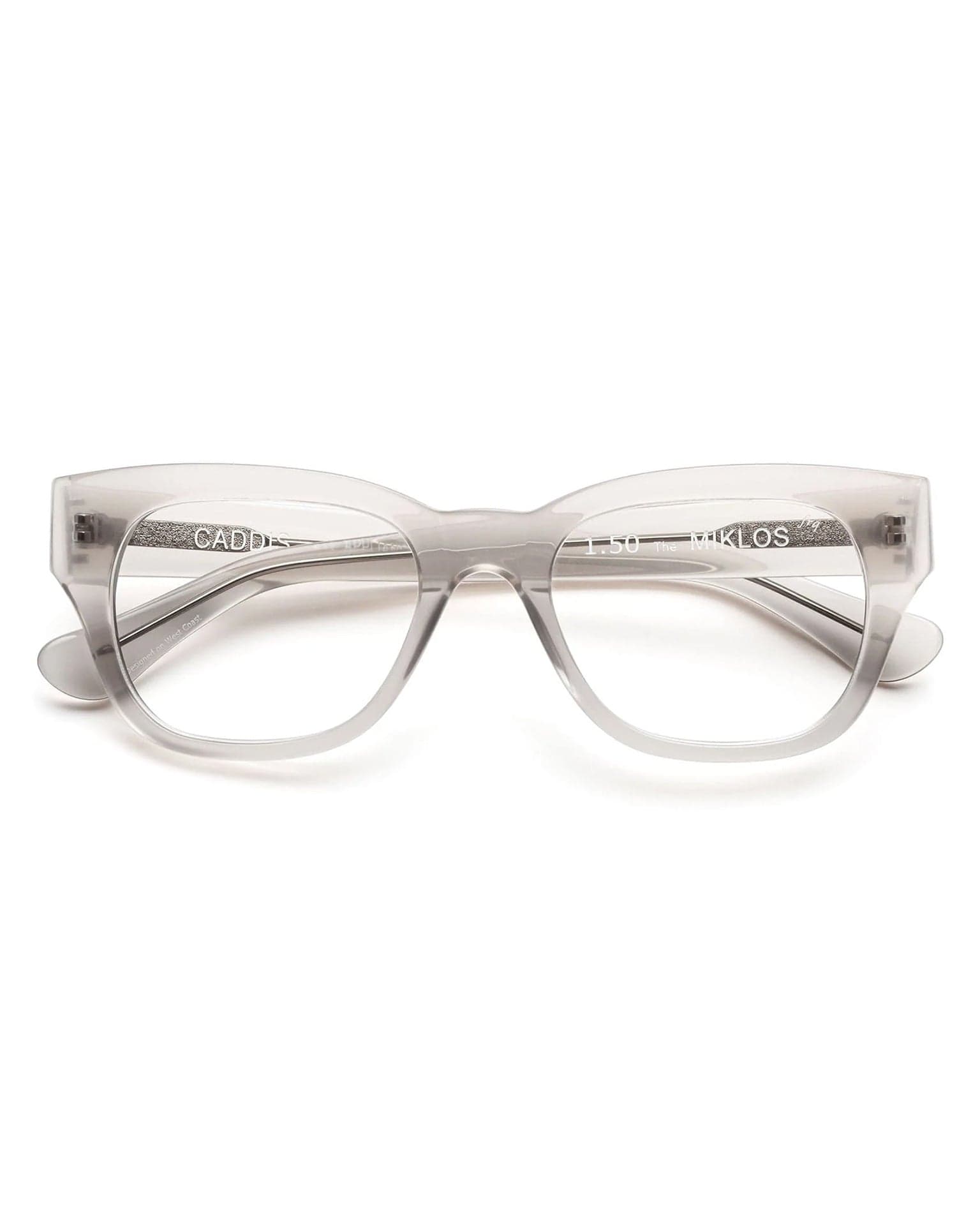 CADDIS Miklos Reading Glasses in Gainsboro Grey