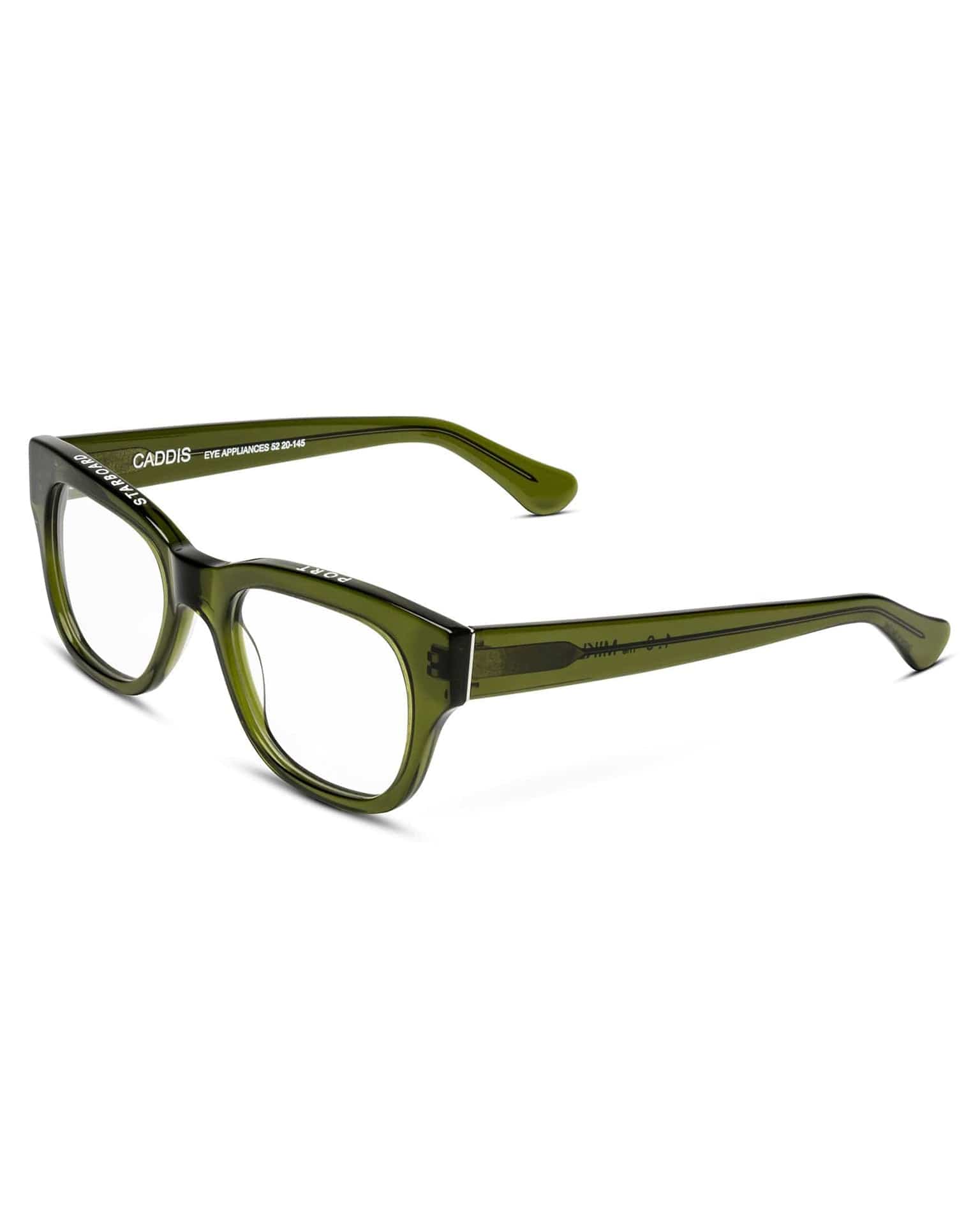 CADDIS Miklos Reading Glasses in Heritage Green
