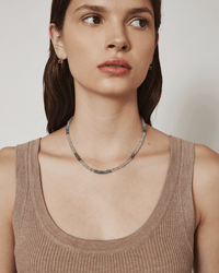 Chan Luu Jewelry Aquamarine Mix 14K Petra Necklace in Copper Aquamarine