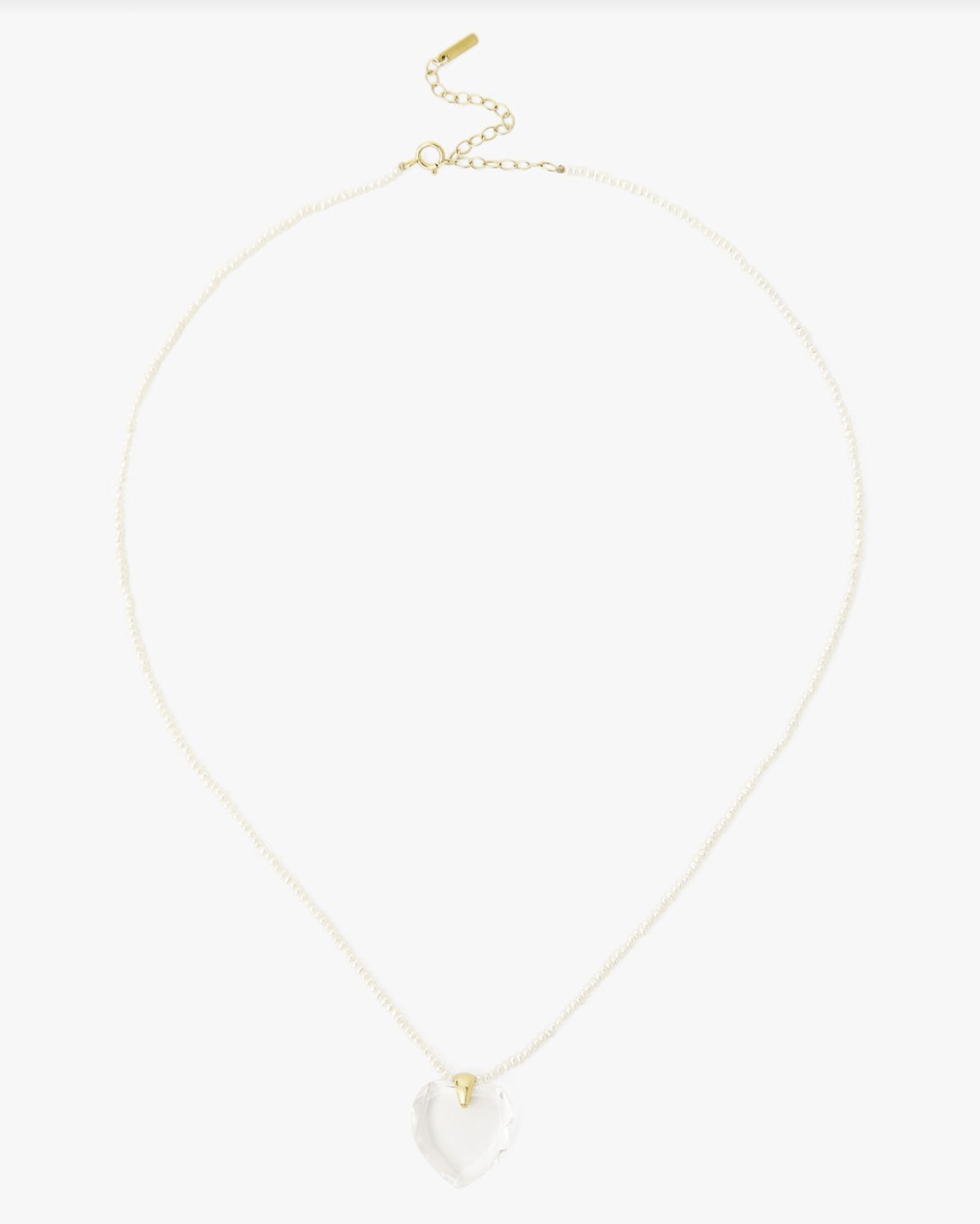 Chan Luu CL Necklace NG-14390 in White Pearl/Crystal