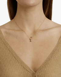 Chan Luu Moon & Star Necklace in Citrine Mix