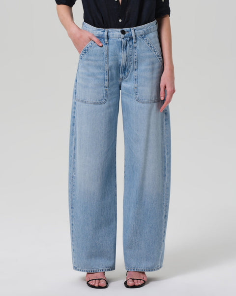 Citizens of Humanity Ayla Baggy in Cloud Nine - Bliss Boutiques
