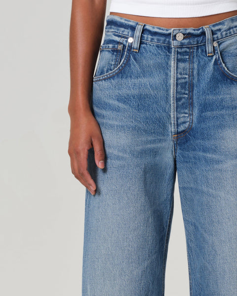 Citizens of Humanity Ayla Raw Hem Crop in Solano - Bliss Boutiques