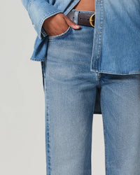 Citizens of Humanity Delfina High Rise Straight Ankle in Elsinore