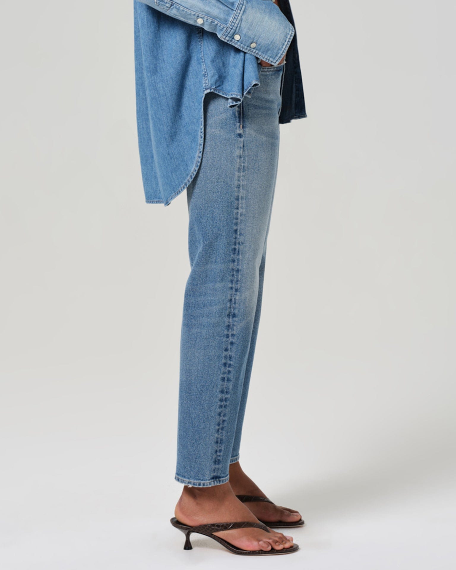 Citizens of Humanity Delfina High Rise Straight Ankle in Elsinore