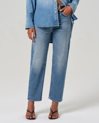 Citizens of Humanity Delfina High Rise Straight Ankle in Elsinore