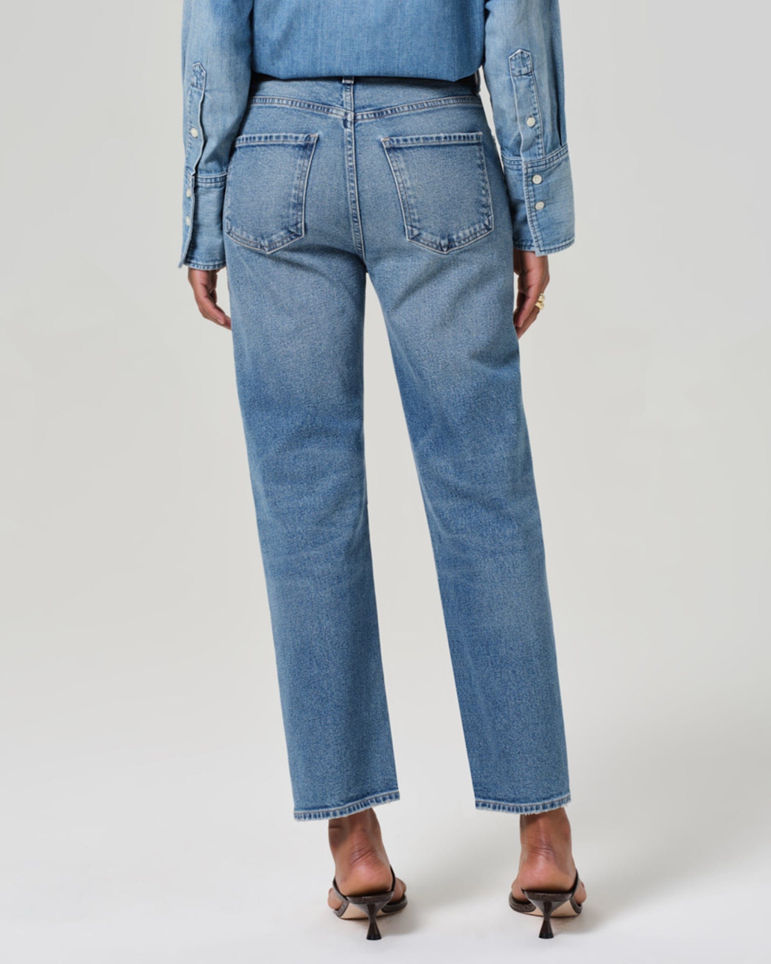 Citizens of Humanity Delfina High Rise Straight Ankle in Elsinore