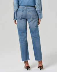 Citizens of Humanity Delfina High Rise Straight Ankle in Elsinore