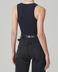 Citizens of Humanity Isabel Rib Tank in Navy