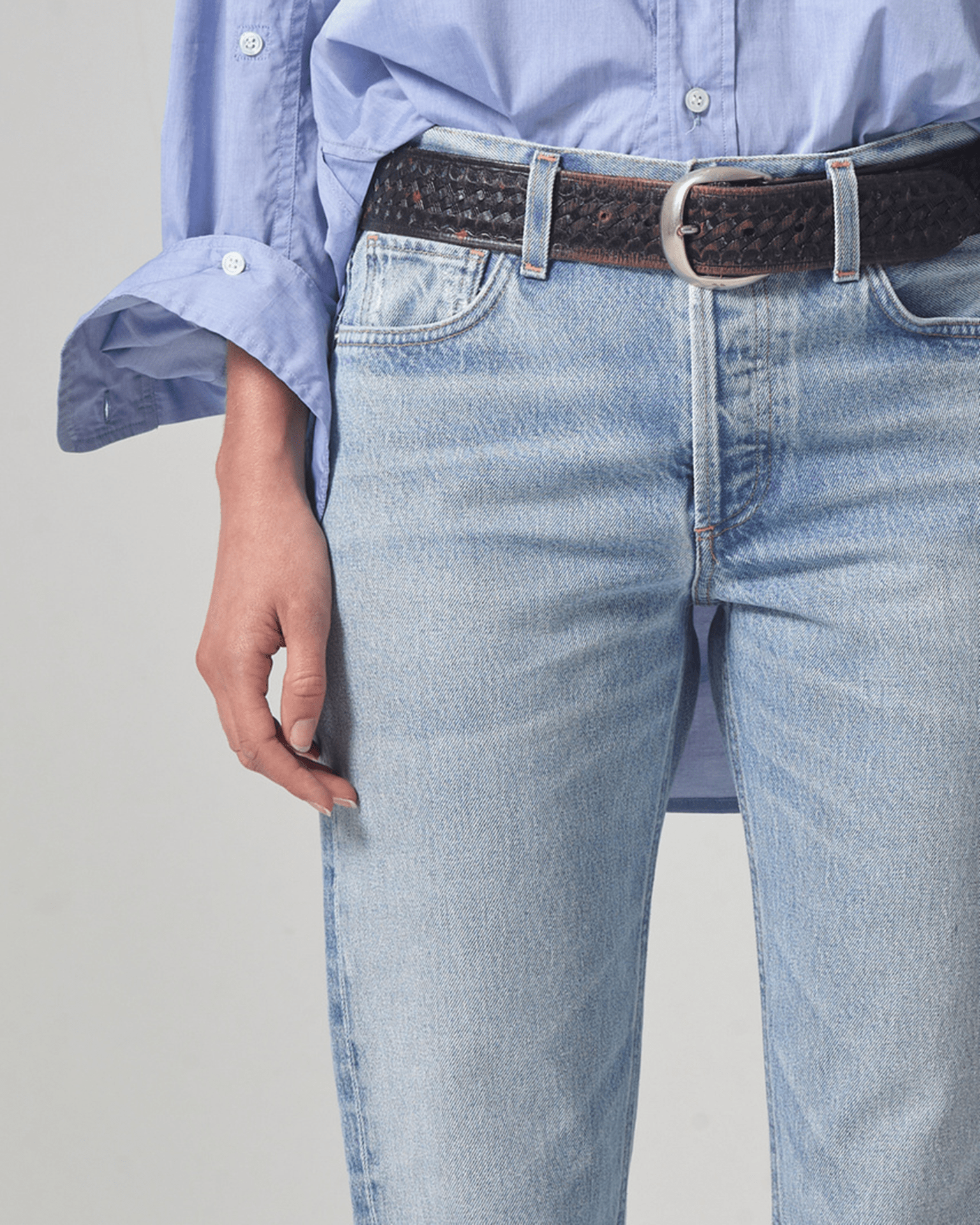 Citizens of Humanity Isla Low Rise Straight in Spector