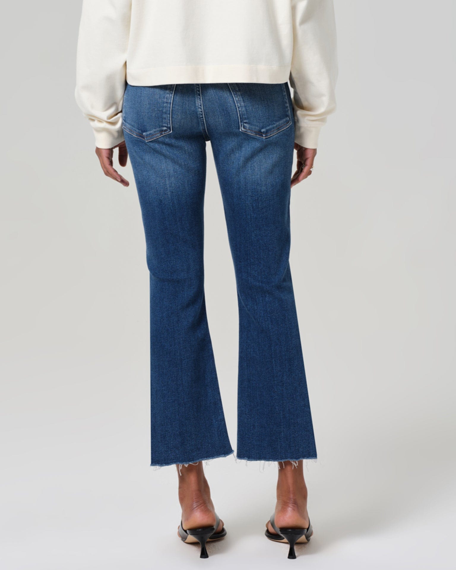 Citizens of Humanity Isola Cropped Boot in Ambry