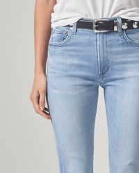 Citizens of Humanity Isola Cropped Boot in Marquee