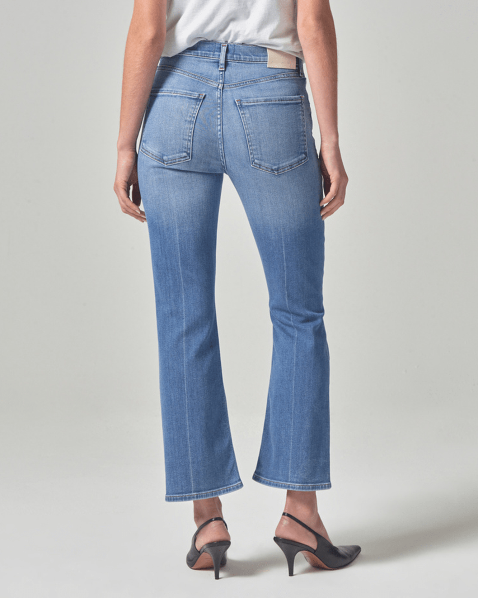 Citizens of Humanity Isola Cropped Boot in Splendor