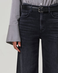 Citizens of Humanity Denim Lyra Wide Leg Crop in Medallion