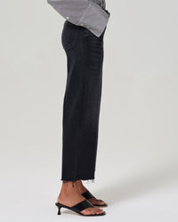 Citizens of Humanity Denim Lyra Wide Leg Crop in Medallion