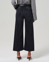 Citizens of Humanity Denim Lyra Wide Leg Crop in Medallion