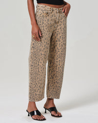 Citizens of Humanity Miro Relaxed Jean in Natural Cheetah