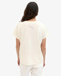 Clare V. Classic Tee - C/L Liberez les Sardines in Cream 2 - Bliss Boutiques