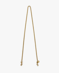 Clare V. Crossbody Strap in Light Brass Thin Chain