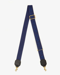 Clare V. Deja Vu Adj Crossbody Strap in Navy Tonal