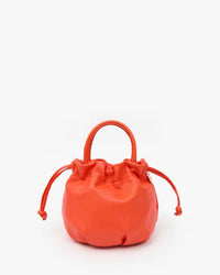 Clare V. Emma w/ Top Handle - L'ete Nappa in L`orange 1 - Bliss Boutiques