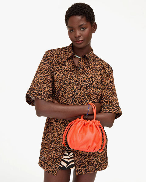 Emma w/ Top Handle - L'ete Nappa in L`orange – Bliss Boutiques